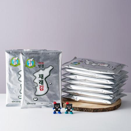 지도표 성경 재래 전장김 30g 15봉